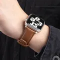 Leather Watch Band for apple watch strap 49mm 44mm 45mm 42mm 38mm 40mm 41mm Woman Man bracelet iWatch series 8 7 6 5 4 3 Se Band. 