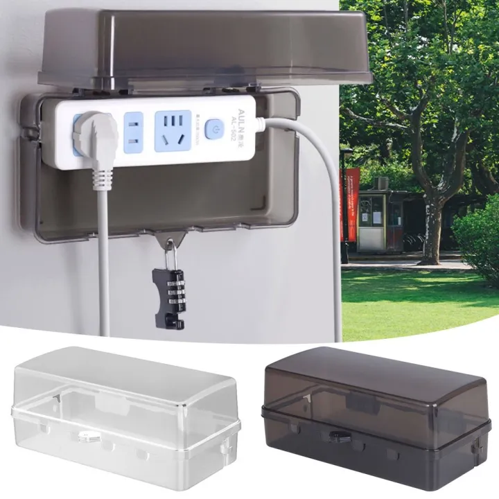 Outdoor Electrical Boxes Waterproof Cable Management Box Rain-Proof ...