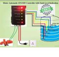 Water Pump Auto ON/OFF Controller + Water Level Indicator / 2 In one Controller  / Water Pump Automatic Device /  Tank Water Level Controller / Motor Auto OFF Switch / Automatic Device / Water Level Sensor / Tank water Indicator / Pump Controller. 