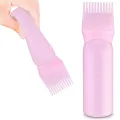 Barber Dyeing Bottle Shampoo Oil Applicator Brush Scalp Treament Applicator Bottle Salon Home DIY Hair Coloring Styling Tools. 