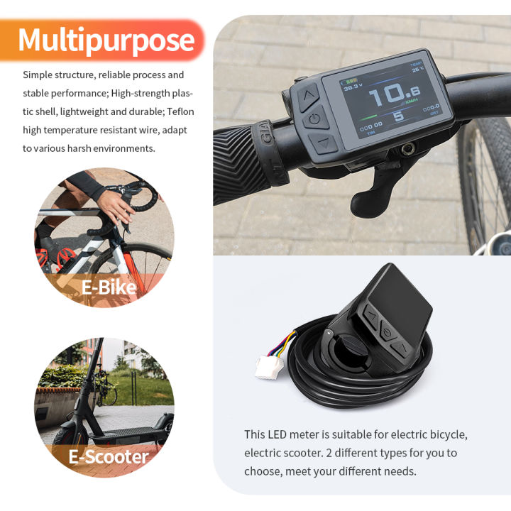 KT%20TF01U%20Display%20Suitable%20for%20KT%20Controller%20with%20USB%20Charging%20Port%20%2024V/36V/48V%20Electric%20Bicycle%20Color%20LCD%20TFT%20Display%20Ebike%20Par%20-%20Image%204