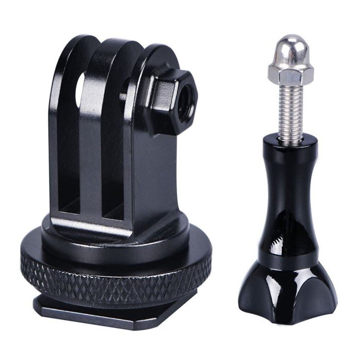 Smatree%20tripod%20screw%20to%20DSLR%20camera%20flash%20hot%20shoe%20mount%20adapter%20for%20GoPro%207/6/5/4%20-%20Image%202