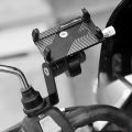 Moto Mirror Expander Bracket Motorcycle Accessories Multifunctional Phone Holder Levers Universal Adapter Holder Clamp Bar Alloy.