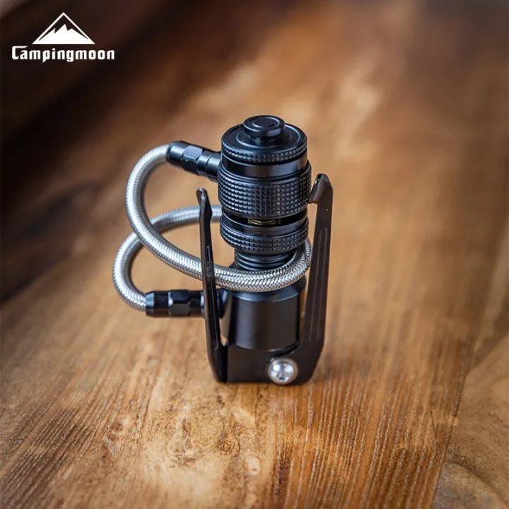 CAMPINGMOON%20BKZ23-OD%20Outdoor%20Camping%20Portable%20Rocket%20Stove%20Tripod%20Support%20Extension%20Tube%20High%20Mountain%20Flat%20Gas%20Tank%20Adapter%20-%20Image%205