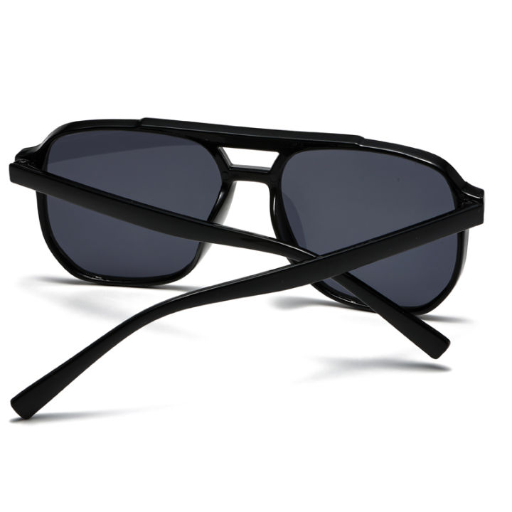 Fashion%20rice%20nail%20double%20beam%20men's%20sunglasses%20European%20and%20American%20pilot%20sunglasses%20cross-border%20riding%20driving%20sunglasses%20-%20Image%202