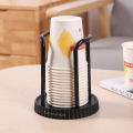 Minimalist Paper Cup Holder, Household Disposable Cup Storage Rack, Multifunctional Desktop Coffee and Milk Tea Cup Storage Rack. 