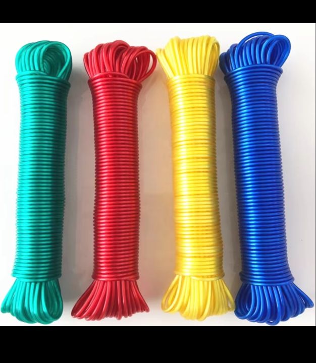 Cloth Covered Rope 20 Meter Multipurposed Cloth Hanging Rope 1/2/3/4/5 Piece Cloth Rope ...