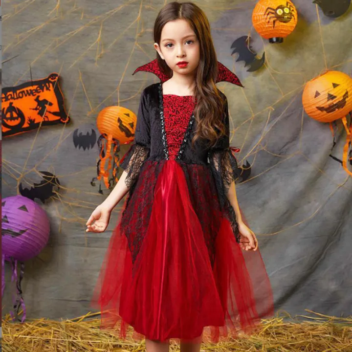 2026%20Ghost%20Bride%20Dress%20Girls%20Boys%20Red%20Halloween%20Cosplay%20Costume%20Gothic%20Dress%20Party%20Kids%20Vestidos%20Clothes%202-12%20Years%20-%20Image%205