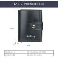 2023 Rfid Blocking Protection Men Card Wallets Hasp Small Card Wallets PU Leather Slim Mini Wallet Qaulity Male Purses. 
