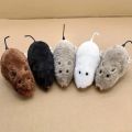1/5pcs Fun and Interactive Plush Wind-Up Mouse Toy for Cats Dogs and Kids Mechanical Moving Animal Toy for Playtime and Pranks. 