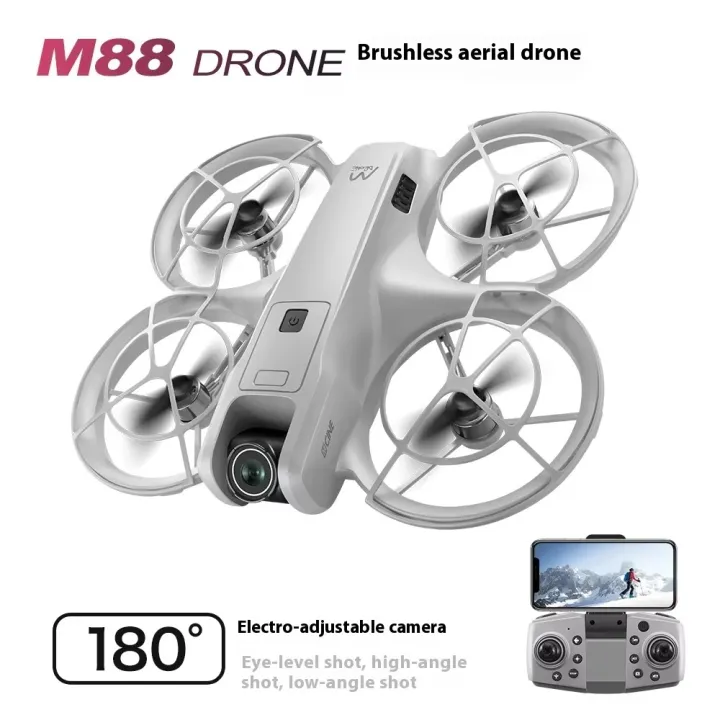 M88%20Brushless%20Drone%20%E2%80%93%204K%20HD%20Camera,%20Optical%20Flow,%20Foldable%20RC%20Quadcopter,%20WiFi%20FPV,%20Full%20Protection%20Design%20-%20Image%203