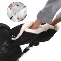 Universal Winter Warm Stroller Gloves Wind and Waterproof Newborn Baby Push Chair Glove Baby Stroller Accessories. 
