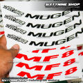 Mugen mf8 MF10 wheel sticker. 