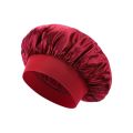 Bonnet for Sleeping Women, Double Layer Hair Satin Bonnets with Elastic Band, Sleep Cap Curly Natural Hair.