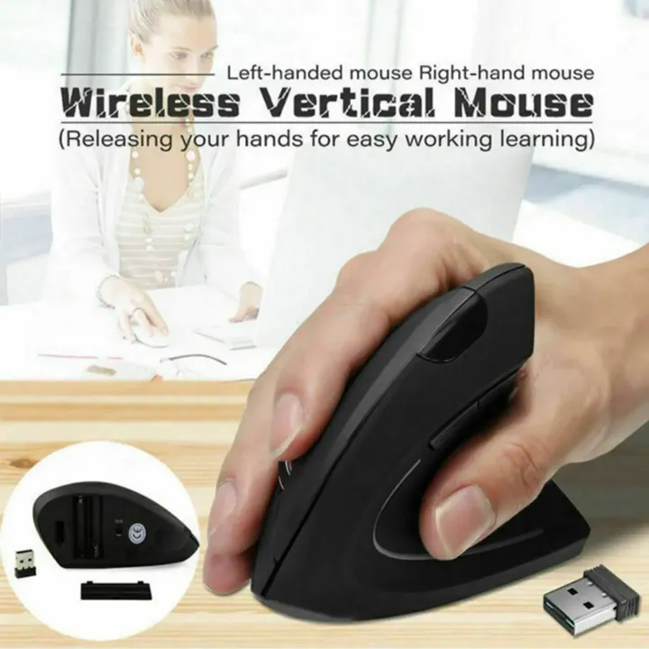 Dual-mode%20Vertical%20Mouse%20Bluetooth%205.0%20Wireless%202.4g%20Charging%20Capability%20Straight%20Up%20Mouse%20Design%20-%20Image%206