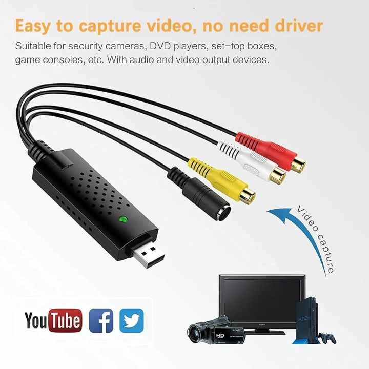 Video%20Capture%20Card%20Easy%20Cap%20Convert%20VHS%20VCR%20Mini%20DV%20Hi8%20DVD%20to%20Digital%20RCA/S-Video%20Old%20USB%202.0%20Audio%20Video%20Record%20Capturer%20-%20Image%204