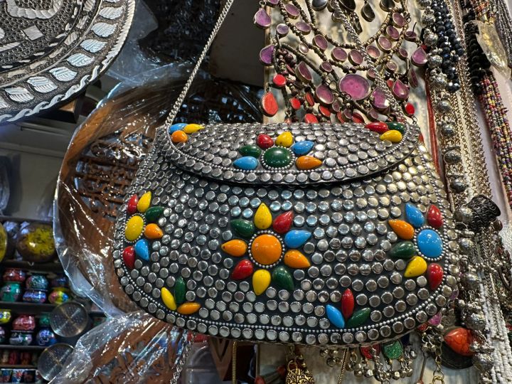 Mano jewellery collection antique metal purse