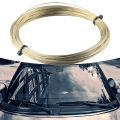 22m 0.8mm Windshield Cutting Braiding Line Car Windscreen Glass Cutting Cut Out Braided Removal Steel Wire Rope.