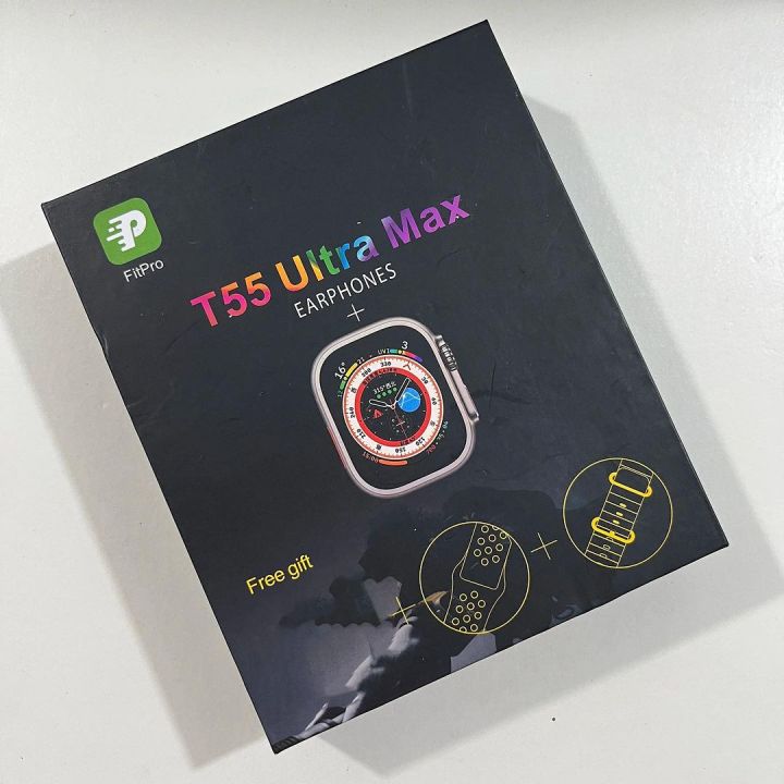 Khanani's%20T55%20Ultra%20Max%20Smartwatch%20with%20Free%20Earbuds%20%E2%80%93%20Smart%20Watch,%20Fitness%20Tracker%20&%20Call%20Notifications%20-%20Image%202