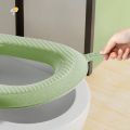 2pcs High Foam Waterproof Toilet Seat Wash-Free Washable Toilet Seat Cover Toilet Seat in Winter Lovely Wind. 