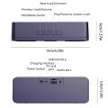 Bluetooth S18 Wireless Creative Smart Speaker Mobile Phone Audio Computer Subwoofer Outdoor Convenient Radio.