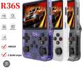 R36S ArcOs 2.0 Retro Handheld Video Game Console Linux System(ArcOs 2.0) 3.5 Inch Screen 64GB 4300mah battery. 
