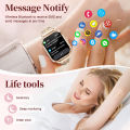 LIGE 2026 Smart Watch Women Bluetooth Call Smartwatches Ladies Heart Rate Monitoring Waterproof Smartwatch Woman for Android IOS.