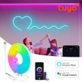 Smart Tuya Neon Strip WIFI/Bluetooth 2 Version APP Control 5V USB Ports RGB Neon Sign Waterproof DIY Room Wall Atmosphere Lamp. 
