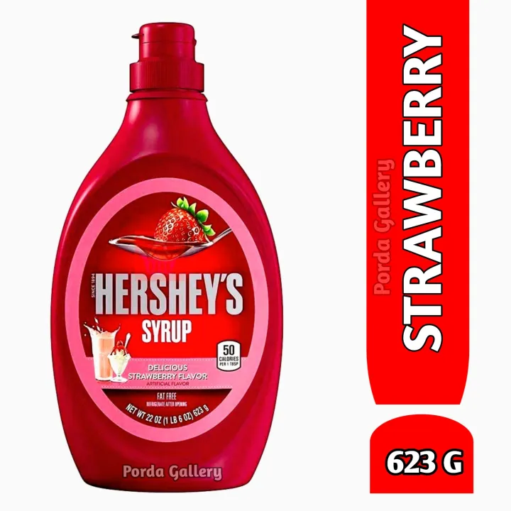 strawberry%20syrup%20delicious%20strawberry%20flavour%20623%20gm.%20Deshi%20Hershey's%20Strawberry%20Flavour%20Syrup%20623%20gm.%20-%20Image%203