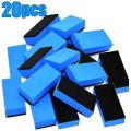 30pcs Car Ceramic Coating Sponge Applicator 30/1PCS Glass Nano Wax Coat Sponges Blue Square Sponge and Cloth Cleaning Accessory. 