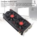 Graphics Card 6GB GDDR5 192-bit Dual Fan PCIe 2.0 x16 Slot Supports DVI, VGA, HD Multimedia Interfaces Gaming Graphics Card. 