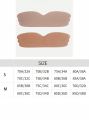 Adhesive Bra Strapless Sticky Invisible Push up Silicone Bra for Backless Dress.