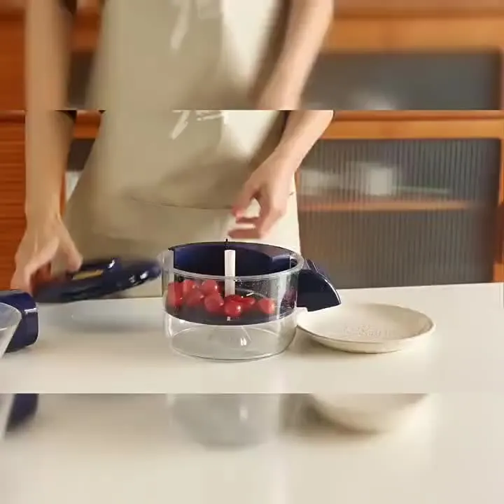 Automatic Vegetable Peeling Machine, Rechargeable Electric Fruit and Vegetable Peeler Suitable for Grapes, Cherry Tomatoes, Garlic