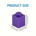100pcs MOC 1x1 Parts 3005 Brick Compatible Figures Bricks DIY Assmble Building Blocks Particle Kid Puzzle Brain Toys . 