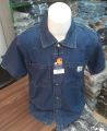 Mens Denim Jeans Half Shirt. 