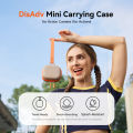 TELESIN DisAdv Mini Storage Bag Carrying Case for  OSMO Action 6 5pro 4 3  Hero Insta360 Half Open Quick Release HandBag. 