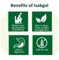 Sat Isabgol 120g – Natural Digestive Fiber (Psyllium Husk)  Natural Digestive Cleanser. 