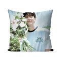 1pc Korean Celebrity Byeon Wooseok Pillow Case Square Pillow Bedroom Sofa Leisure Comfort Car Living Room Home Decoration 40X40. 