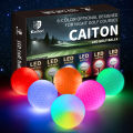 Caiton Night Glow Golf Balls – Set of 6 High-Visibility, Impact-Activated Balls for Nighttime Play, Perfect for Golf Lovers.