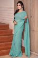 Indian Sequence  Party Ware Saree.. 