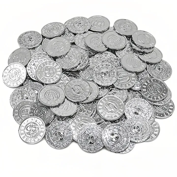 20/50/100pcs%20Retro%20Pirate%20Coin%20Party%20Supplies%20Gift%20Kids%20Favor%20Birthday%20Toys%20Halloween%20Decor%20Fake%20Treasure%20Plastic%20Game%20Coin%20-%20Image%207