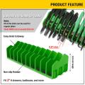 10 slot pliers organizer Space-Saving Sturdy Pliers Tool Organizer Storage Rack Toolbox Storage for Cutters Hammers. 
