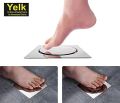 Yelk DRPOP248H Invisible Pop Up Square SUS 304 Stainless Steel Toilet Floor Trap, Shower Drain, Bathroom Floor Drain, Hy. Quality Aprox Net Wt. 400-425 Gm. with Brass Pop Up Nozzle| 6x6 Inches| Chrome. 