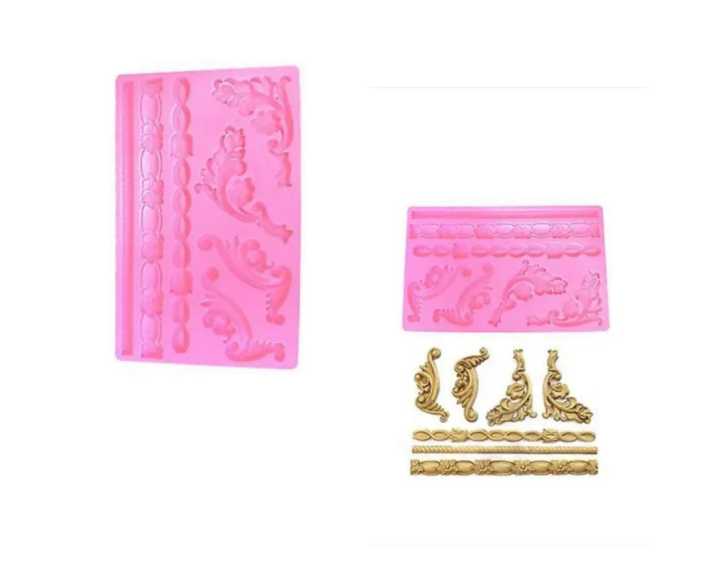 BAROQUE BOADER SILICONE MOULD