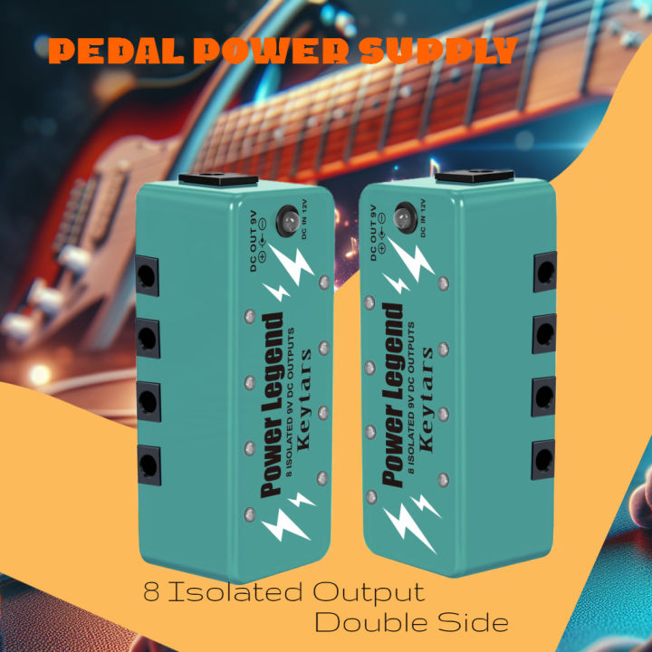 Plug Keytar Keytars Super Tiny Power Supply Legend 8 Isolated 9V DC Source Double ...