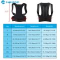Reinforced Belt Lumbar Column Posture Corrector Vest Adjustable Back Support Strap Shoulder Spine Brace Neck Stretcher Trainer.