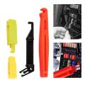 Fuse Puller 4Pcs Car Automobile Fuse Clip Tool Extractor Removal Security Tool Mini Plastic Blade Fuse Extractor Car Accessories.