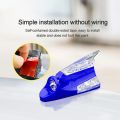 New Car Wind Shark Fin Antenna LED Warning Flash Upgrade Car Radio Signal Enhancement Roof Antenna Accessories. 