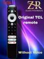 TCL Remote Control For Smart & Android TV - Tcl Remote Control Original  | TCL Remote For Google Tv | TCL Remote Control With YouTube & Netflix Button | Remote For TCL Led Tv | TCL Remote Control Without Voice | TCL Tv Remote For C735, S6500, S54A, S5200,. 