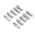 10pcs 25mm Long Impact Socket Adapter Converter 1/4" Hex Shank To 1/4" Square Drive Hexagon Handle Adapter Converter Drill Tools. 